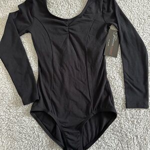 Black Long Sleeve Bodysuit